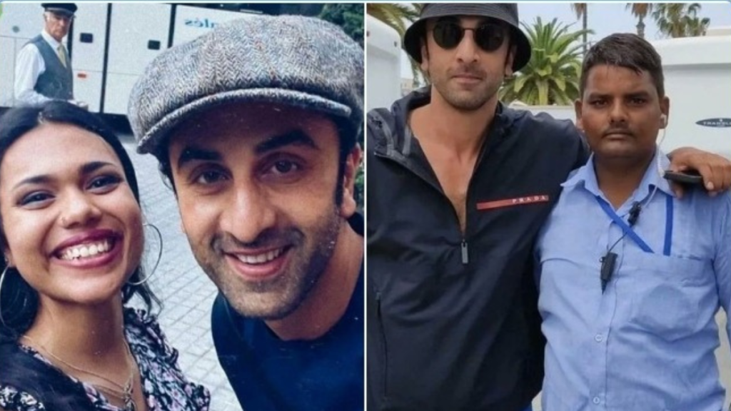 Ranbir Kapoor spends quality time with fans after shooting for Luv Ranjan’s upcoming film in Spain; Can be seen taking selfies